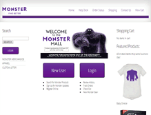 Tablet Screenshot of monsterstore.keltner-secure.com